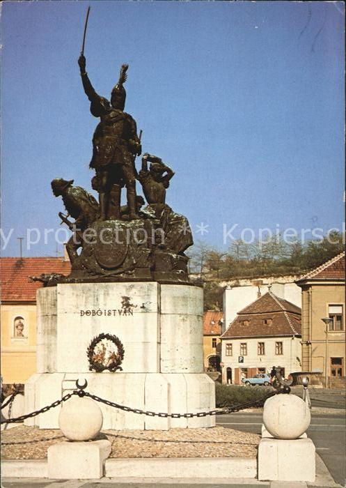 Eger Ungarn Standbild von Istvan Dobo