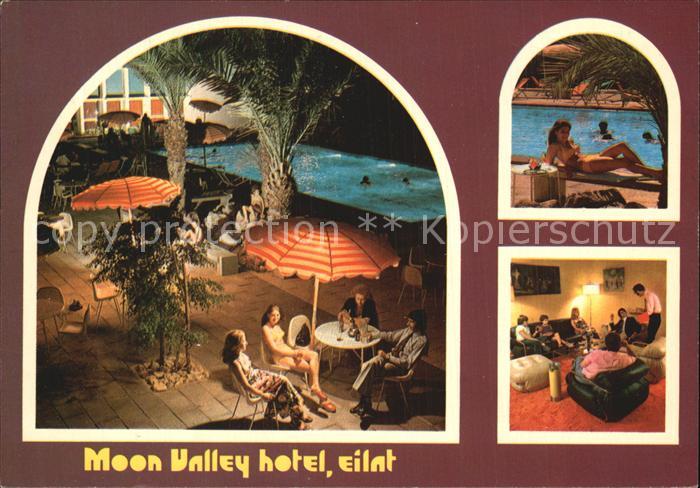 Eilat Eilath Israel Moon Valley Hotel Terrasse Swimmingpool Zimmer