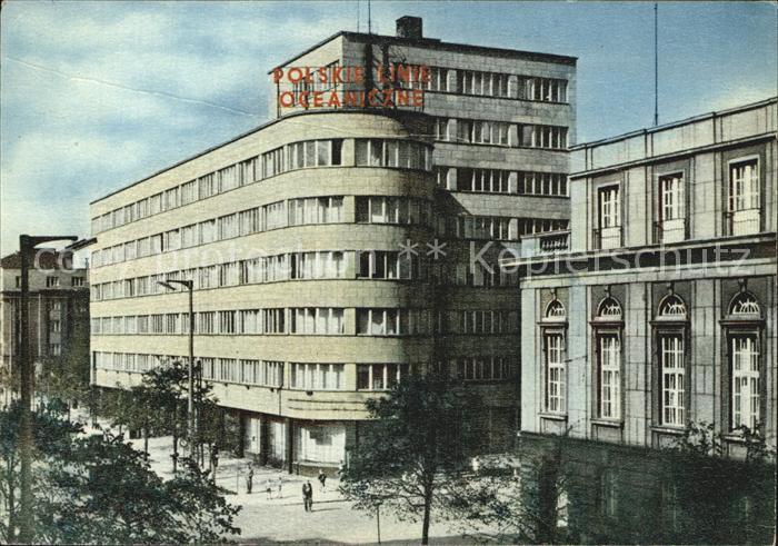 Gdynia Pommern Gmach Polskich Linii Oceanieznych