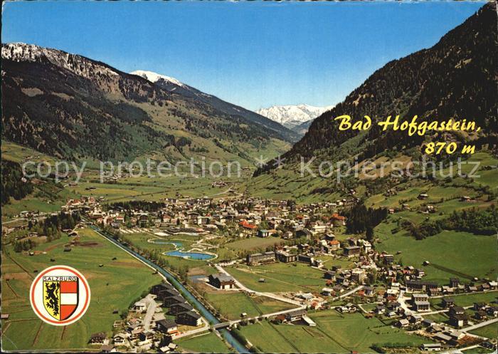 Bad Hofgastein Panorama Fliegeraufnahme