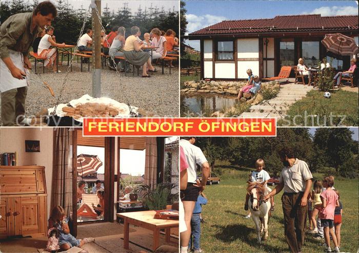oefingen Feriendorf oefingen Grillplatz Bungalow Zimmer Ponyreiten