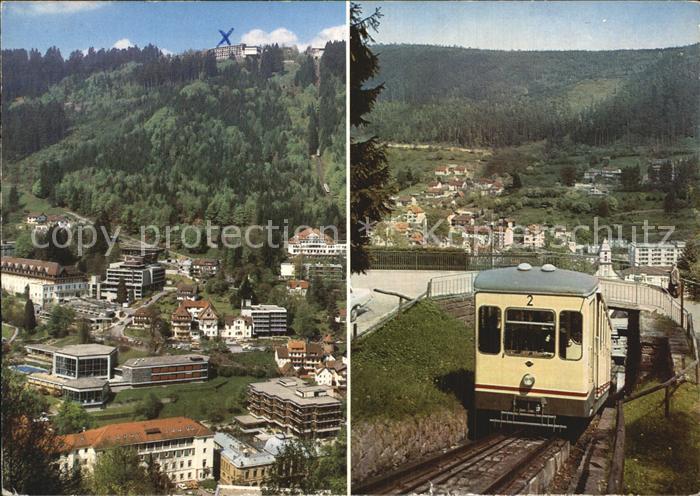 Wildbad Schwarzwald Sommerberghotel Bergbahn zum Sommerberg