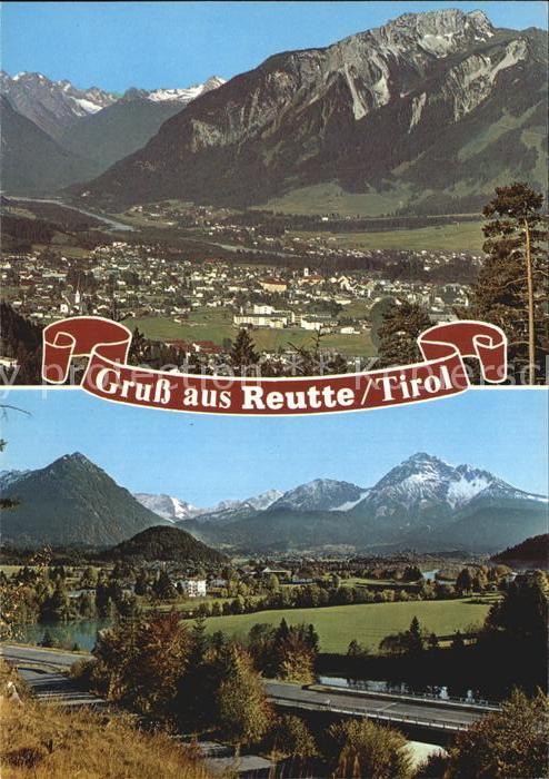 Reutte Tirol Totalansicht Panorama