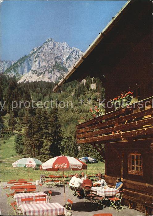 Bleckenau Berggaststaette Schweizer Haus Terrasse