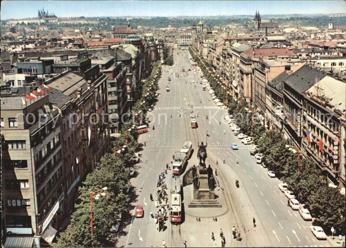 Praha Prahy Prague Vaclavske namesti