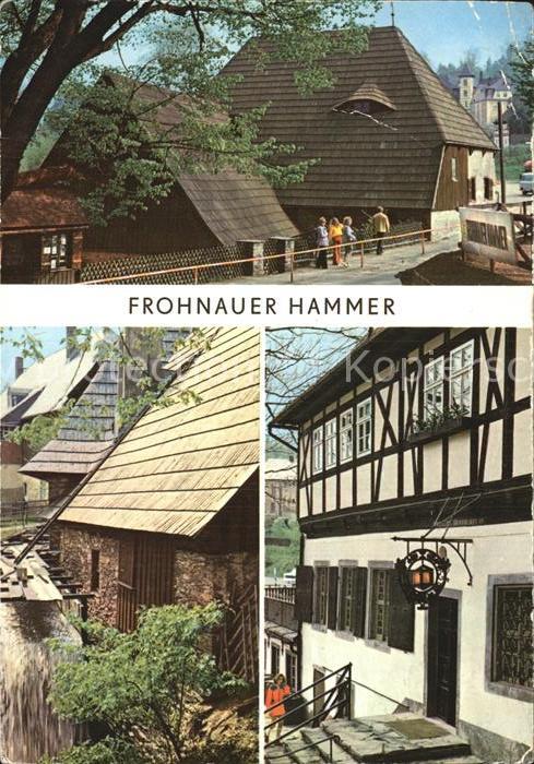 Frohnau Annaberg Frohnauer Hammer Hammerwerk mit Herrenhaus Museum Gaststaette