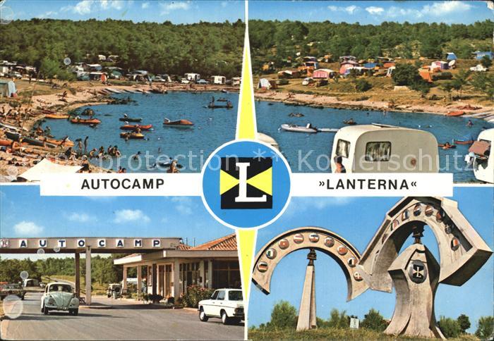 Porec Autocamp Lanterna See Eingang