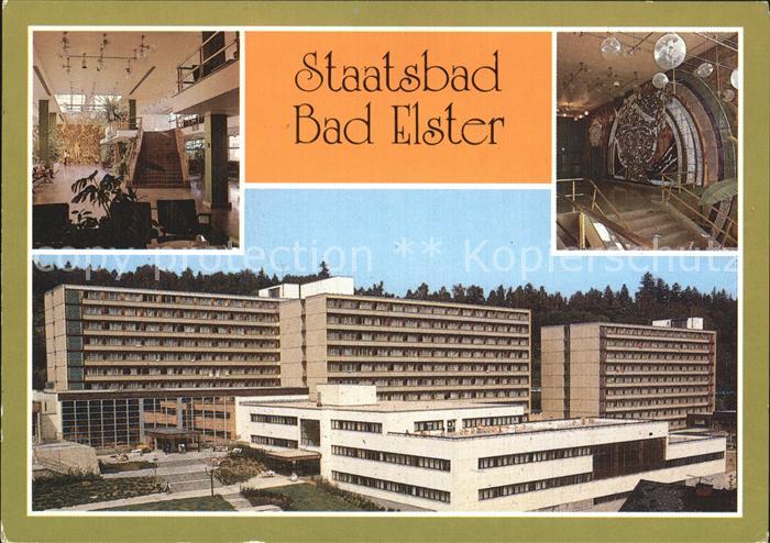 Bad Elster Therapiekomplex und Bettenhaeuser