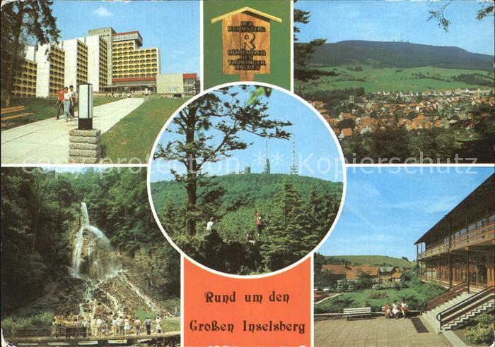 Friedrichroda FDGB Heim Aug Bebel Brotterode Gr Inselsberg Trusetaler Wasserfall
