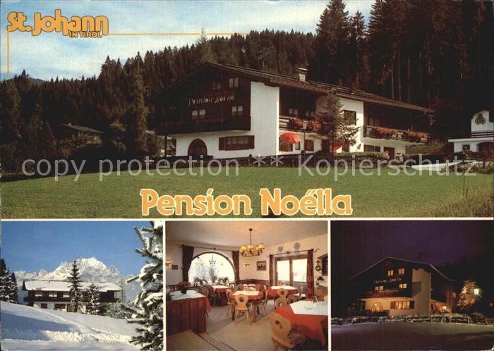 St Johann Tirol Pension Noella Kitzbueheler Horn Gastraum