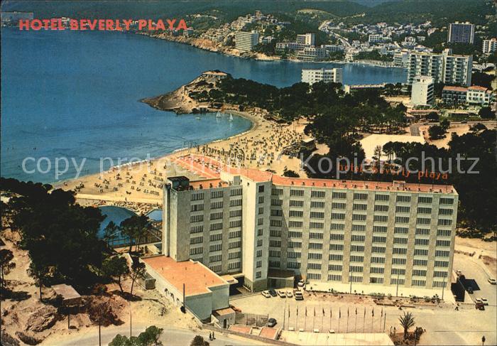 Paguera Mallorca Islas Baleares Hotel Beverly Playa Fliegeraufnahme