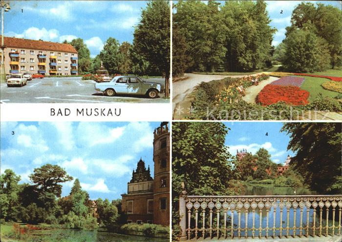 Bad Muskau Oberlausitz PdF Park Moorbad Schlossruine