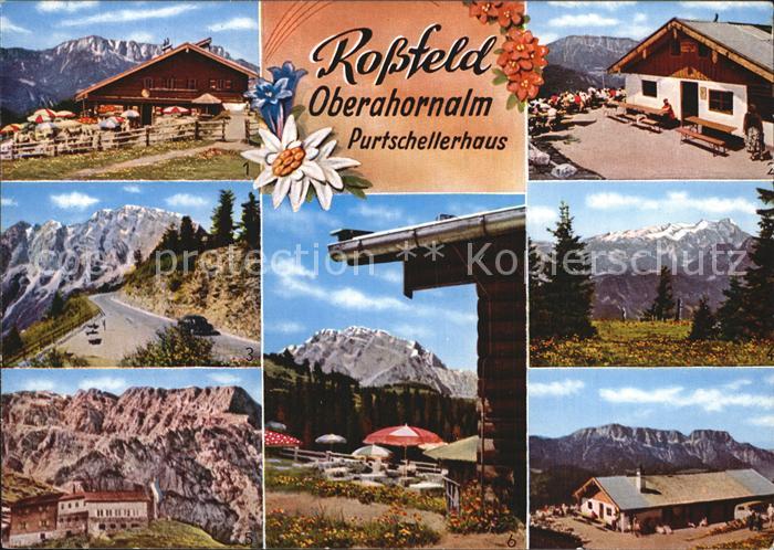 Rossfeldhuette Oberahornalm Hoher Goell Dachstein Purtschellenhaus