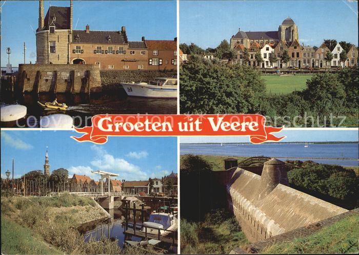 Veere Schloss Kirche Bruecke