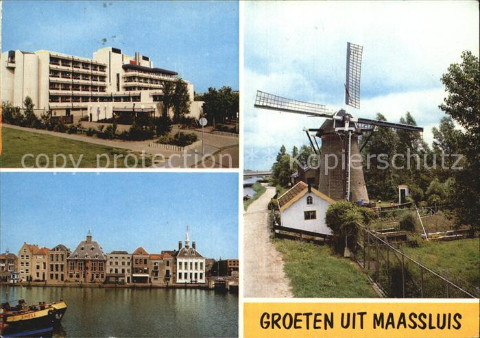 Maassluis Hotel Teilansicht Windmuehle