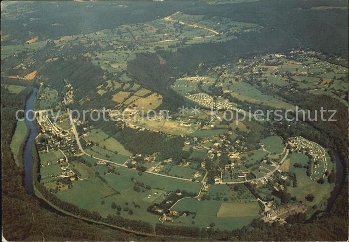Nonceveux et Remouchamps Vallee de l'Ambleve Vue aerienne
