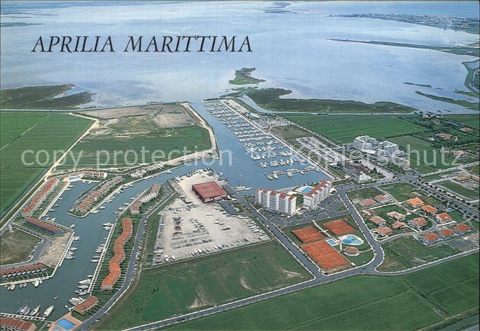 Aprilia Marittima Agenzia Adrianautica Fliegeraufnahme
