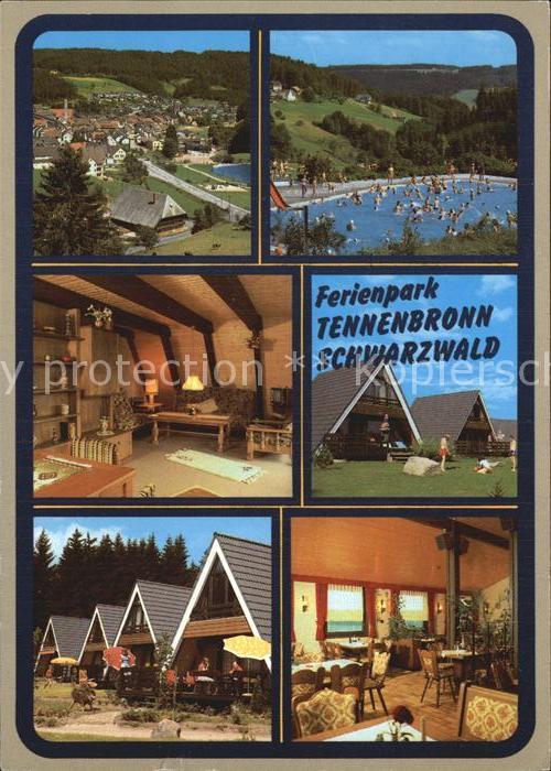 Tennenbronn Ferienpark Total Schwimmbad Bungalows Innenraum