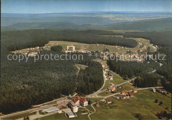 Kniebis Freudenstadt Schwarzwaldhochstrasse Fliegeraufnahme