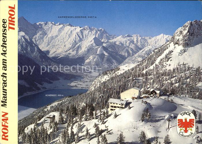 Maurach Tirol am Achensee und Karwendelgebirge