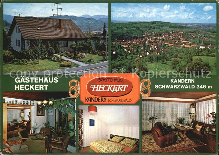 Kandern Gaestehaus Heckert Gaststube Zimmer Totalansicht