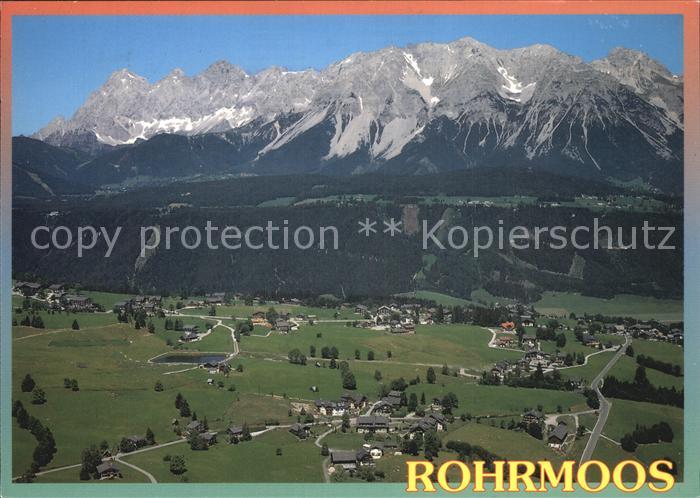 Rohrmoos Schladming Panorama Fliegeraufnahme