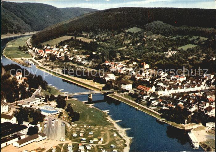 Bad Karlshafen an der Weser Fliegeraufnahme