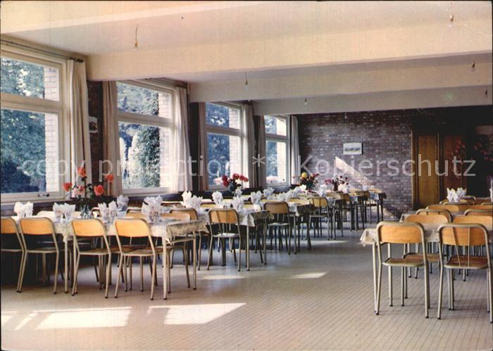Hondschoote Le Foyer du Groenhof Salle a manger des retraitants
