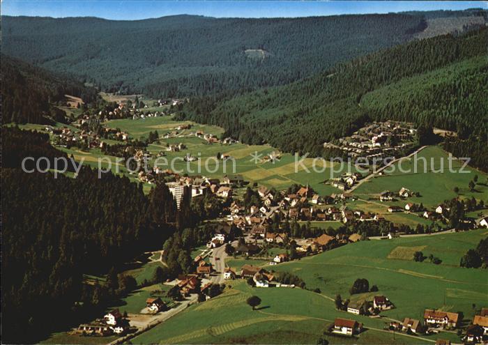 Obertal Baiersbronn Fliegeraufnahme