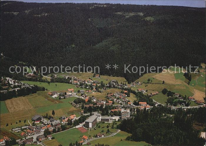 Obertal Baiersbronn Schwarzwald Sanatorium Fliegeraufnahme
