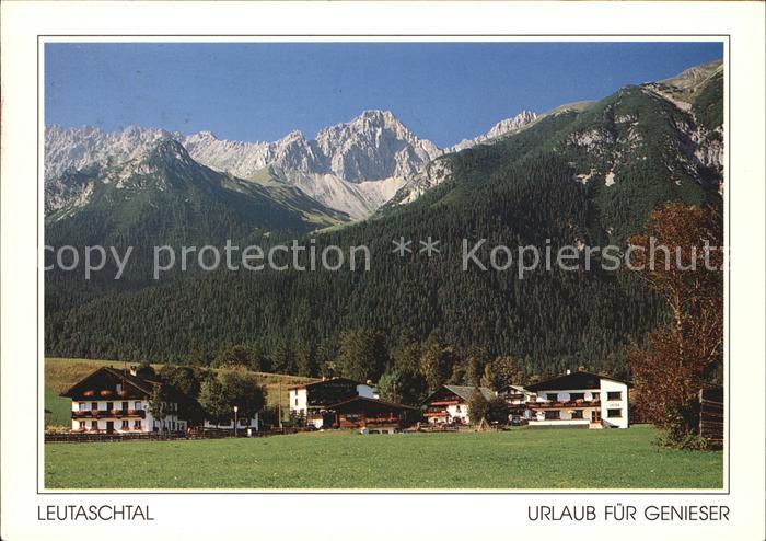 Leutasch OT Obern Teilansicht