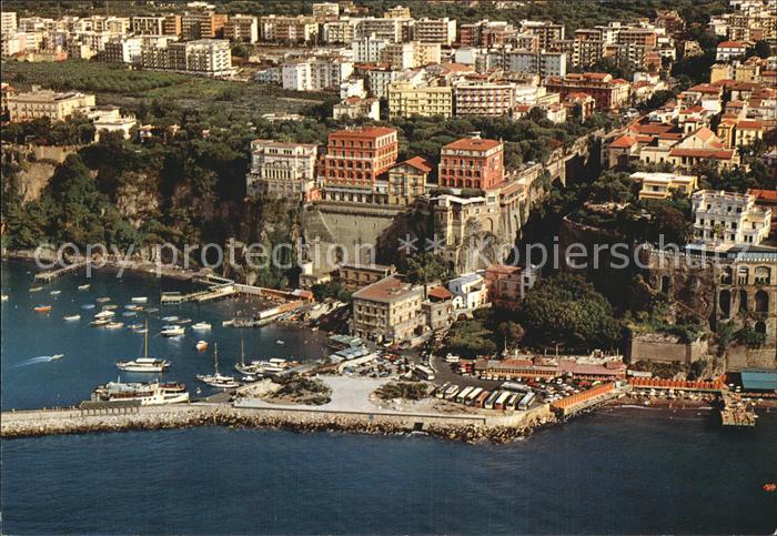Sorrento Campania Fliegeraufnahme