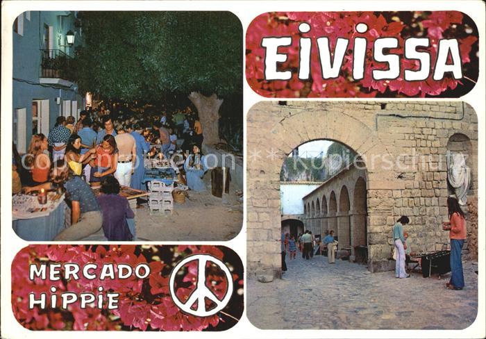 Ibiza Islas Baleares Mercado Hippie