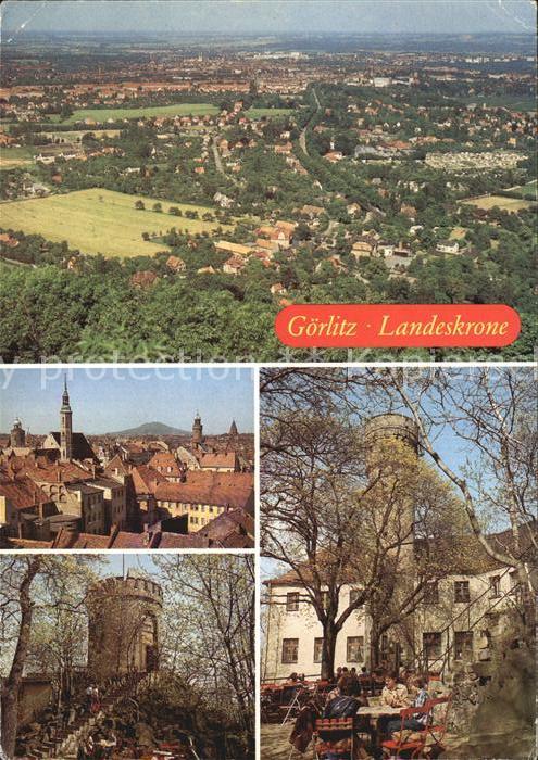 Goerlitz Sachsen Landeskrone Altstadt Aussichtsturm HOG