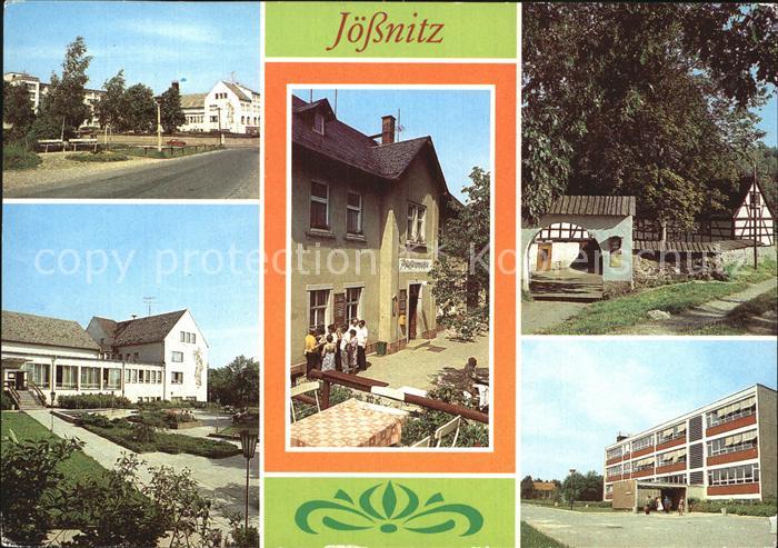 Joessnitz FDGB Erholungsheim Richard Mildenstrey Gaststaette Pfaffenmuehle Gasts