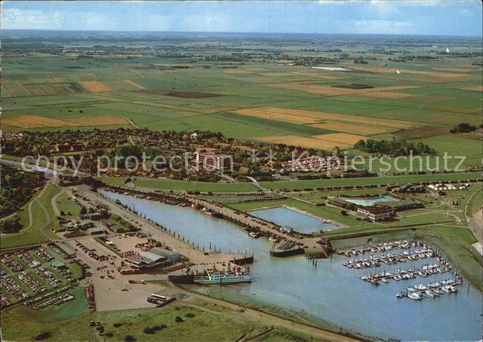 Bensersiel Fliegeraufnahme