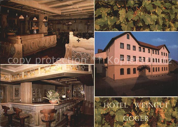 Sand Main Hotel Weingut Goger Gastraum Bar