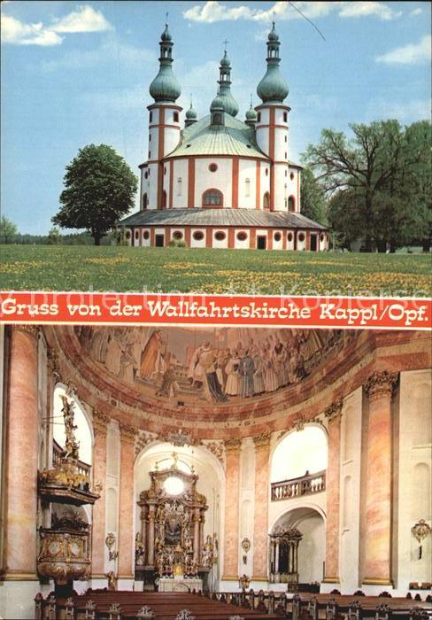 Kappl Waldsassen Wallfahrtskirche Inneres