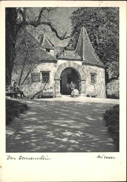Rothenburg Tauber Im Sonnenschein