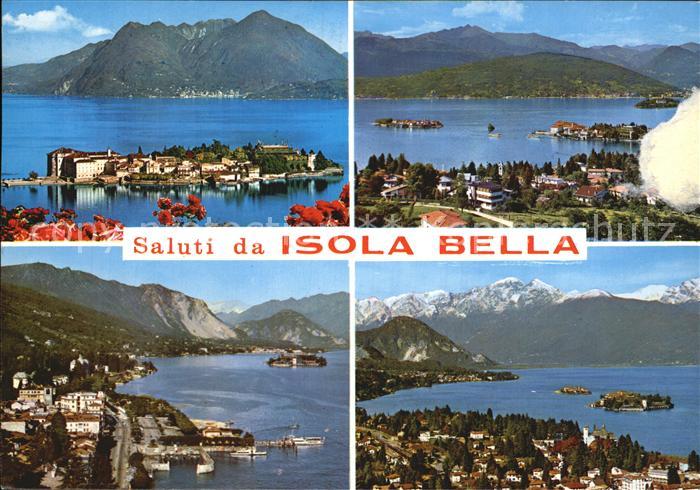 Isola Bella Lago Maggiore Fliegeraufnahmen