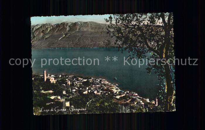 Gargnano Lago di Garda Fliegeraufnahme