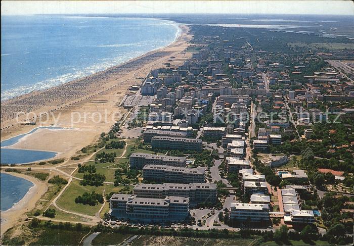Lido di Bibione Fliegeraufnahme