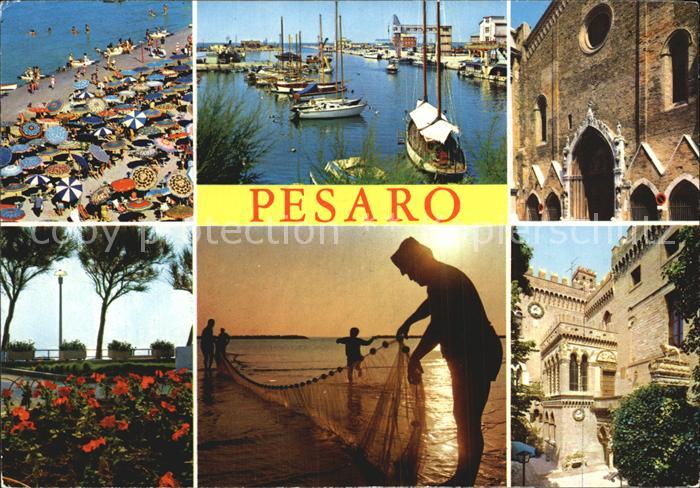 Pesaro Portale San Domenico Hafen Strand Casa della Ceramica