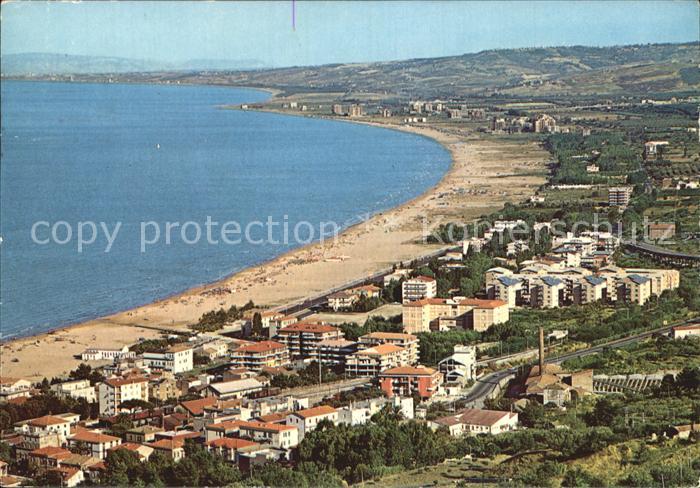 Vasto Fliegeraufnahme Strand