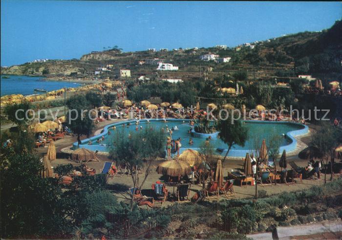 Forio d Ischia Garten der Thermen Poseidon