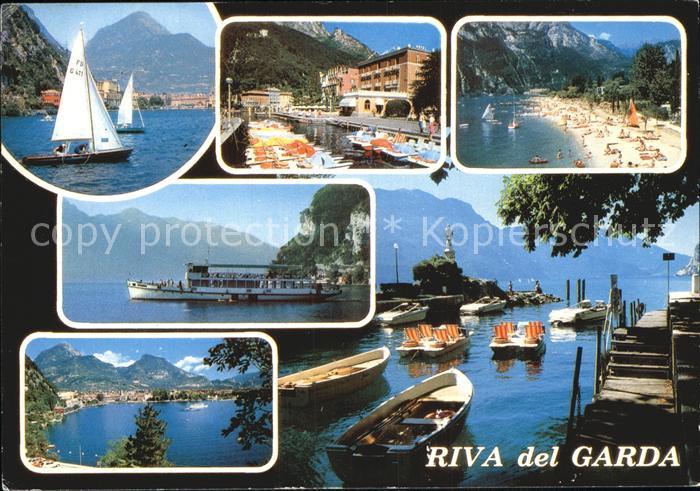 Riva del Garda Strand Hafen