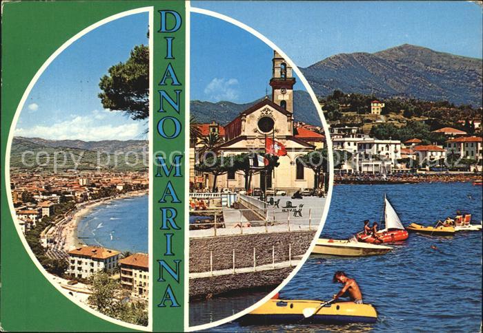 Diano Marina Kirche Strand