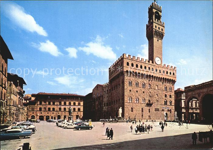 Firenze Florenz Palazzo Vecchio Sinora Platz