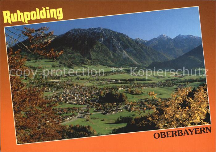 Ruhpolding Bayern Stadtansicht