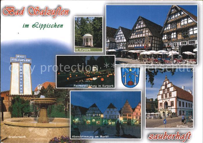 Bad Salzuflen Markt Kurpark Gradierwerk